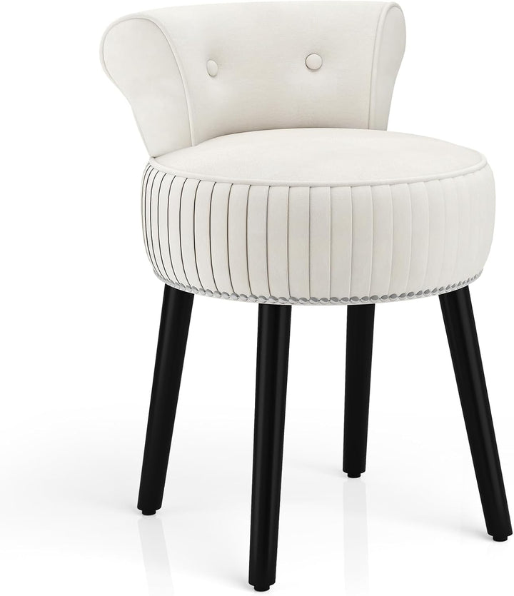 HARMAID Velvet Vanity Chair for Bedroom