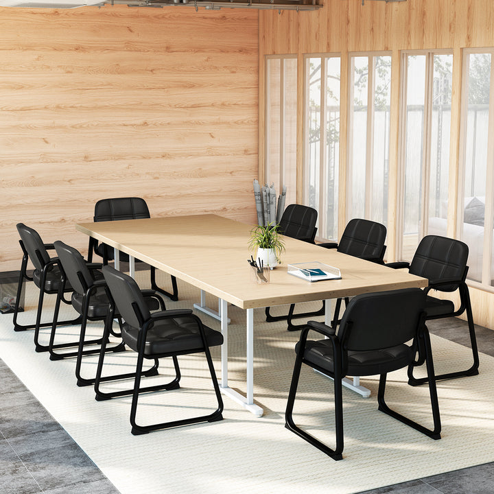 Giantex Set of 2/4/8/12 Guest Chair, Ergonomic Reception Chair