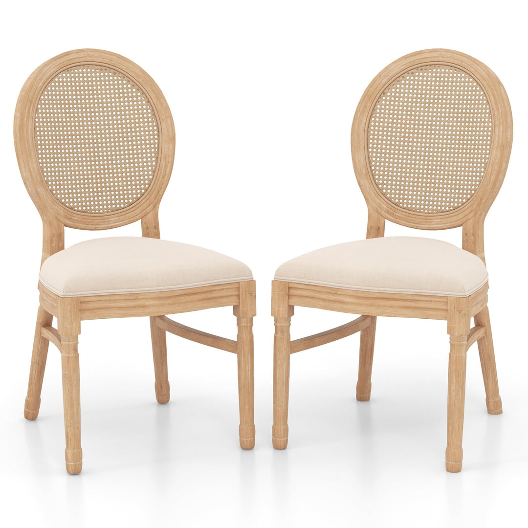 Giantex Wood Dining Chairs Set