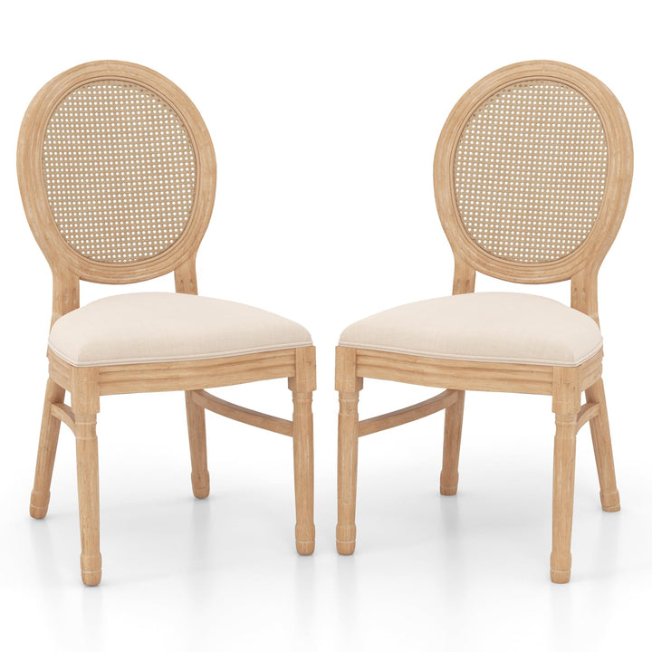Giantex Wood Dining Chairs Set