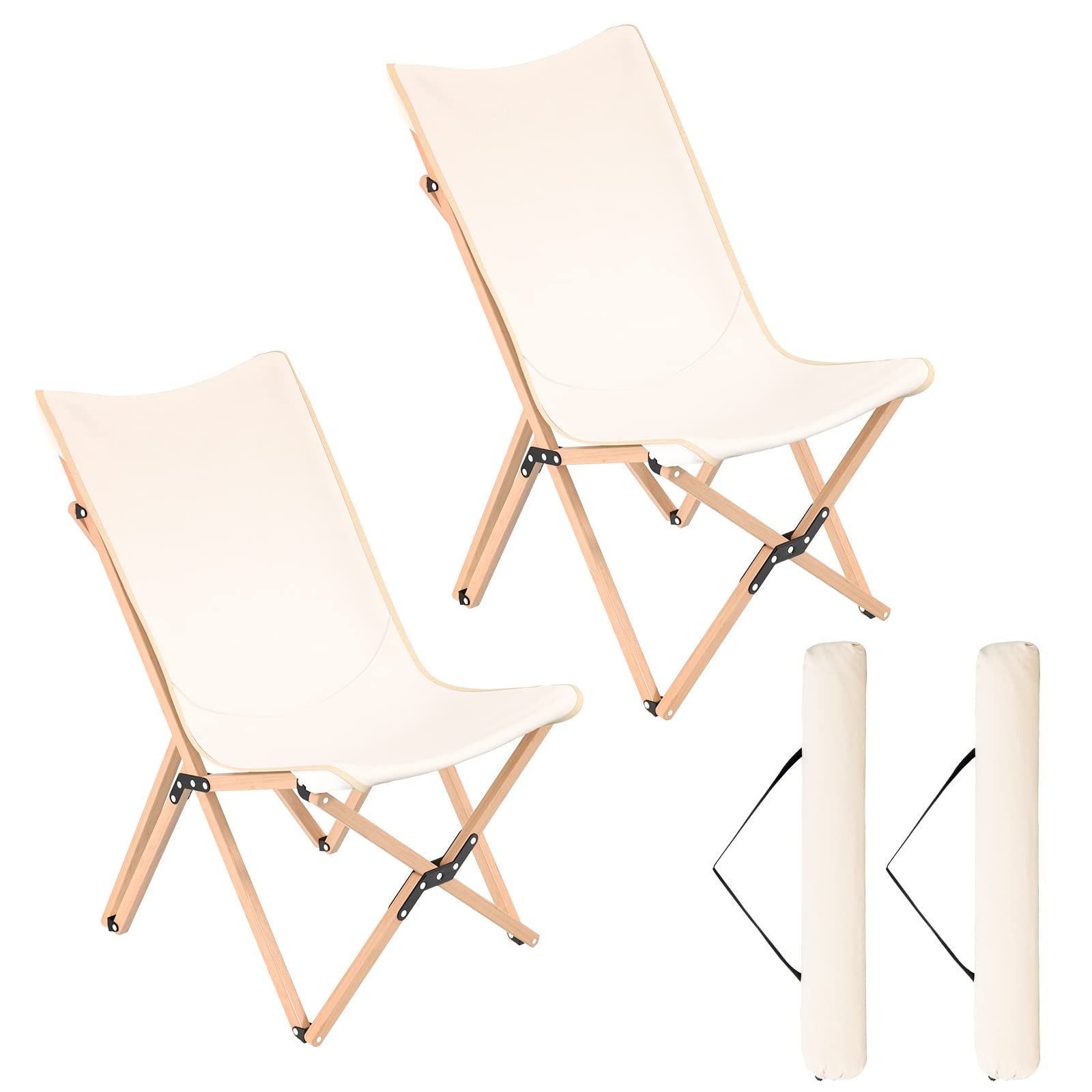 Camping Chairs 2 Pack - Giantex
