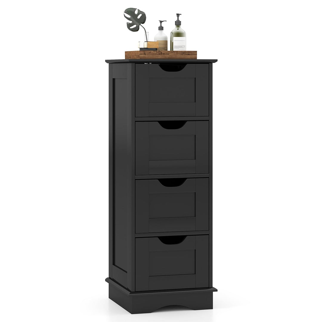 Giantex Bathroom Storage Cabinet with 4 Drawers