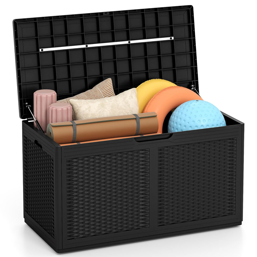 Giantex 100 Gallon Resin Outdoor Storage Box