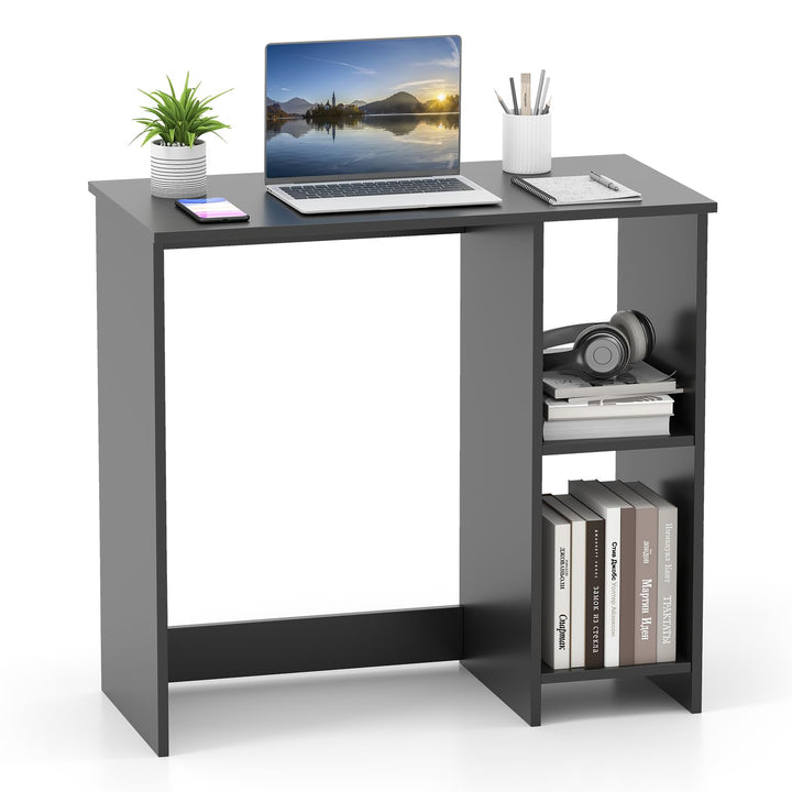 Giantex 31.5 Inch Home Office Computer Desk with Shelves