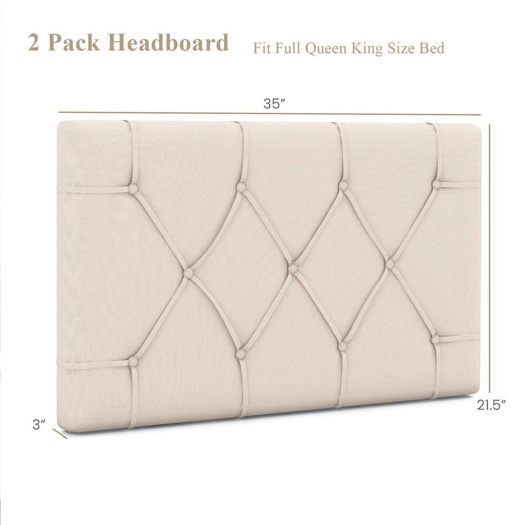 Giantex Upholstered Headboard for Full/Queen/King Size Bed