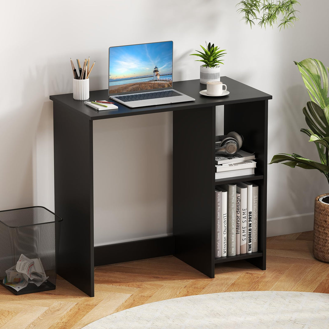 Giantex 31.5 Inch Home Office Computer Desk with Shelves