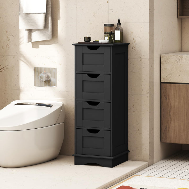 Giantex Bathroom Storage Cabinet with 4 Drawers