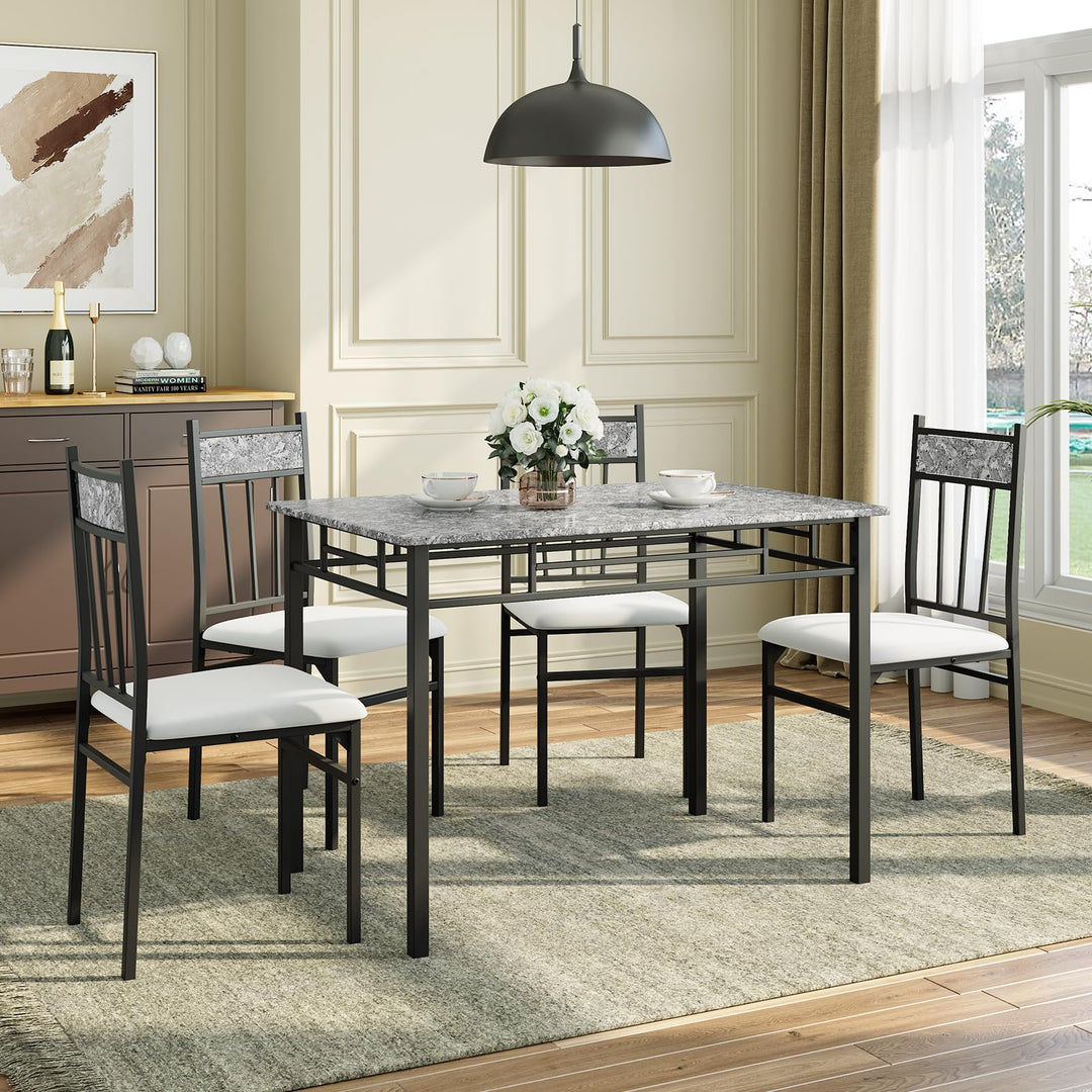 Giantex 5 Pieces Dining Table Set