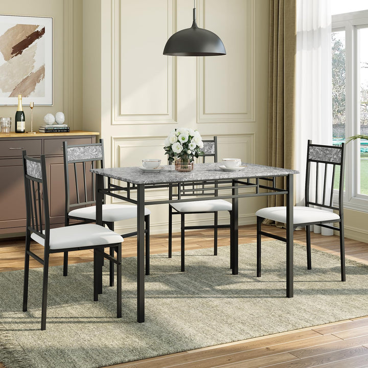 Giantex 5 Pieces Dining Table Set