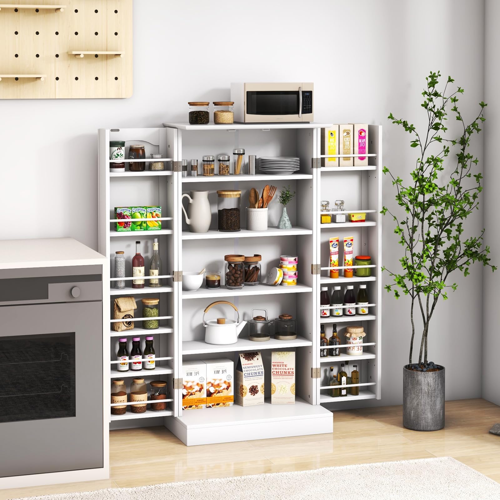 Giantex 47.5” Kitchen Storage Cabinet