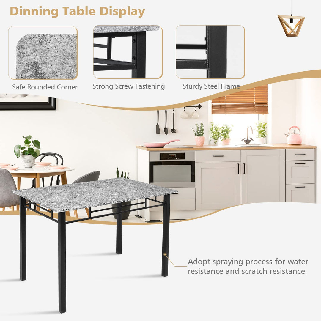 Giantex 5 Pieces Dining Table Set