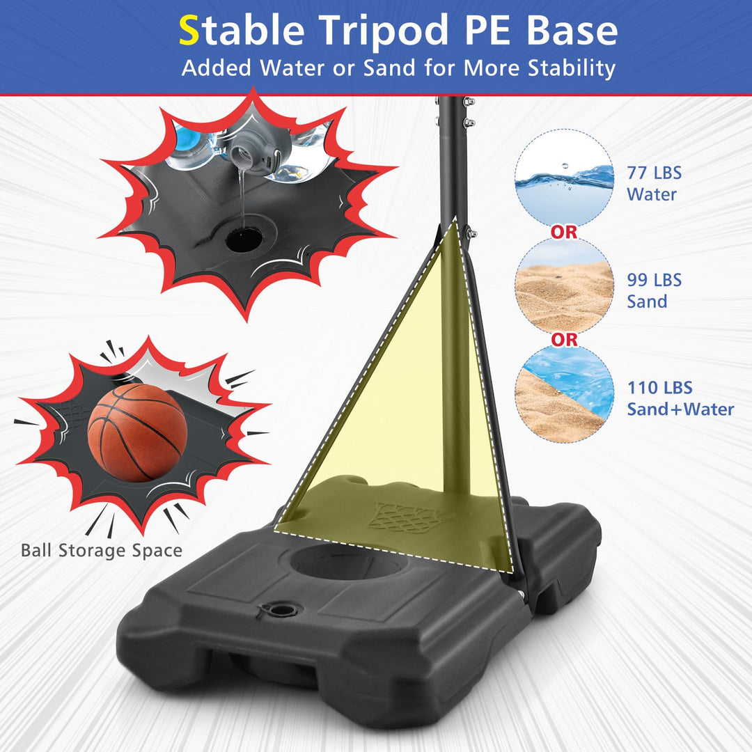 Giantex Portable Basketball Hoop