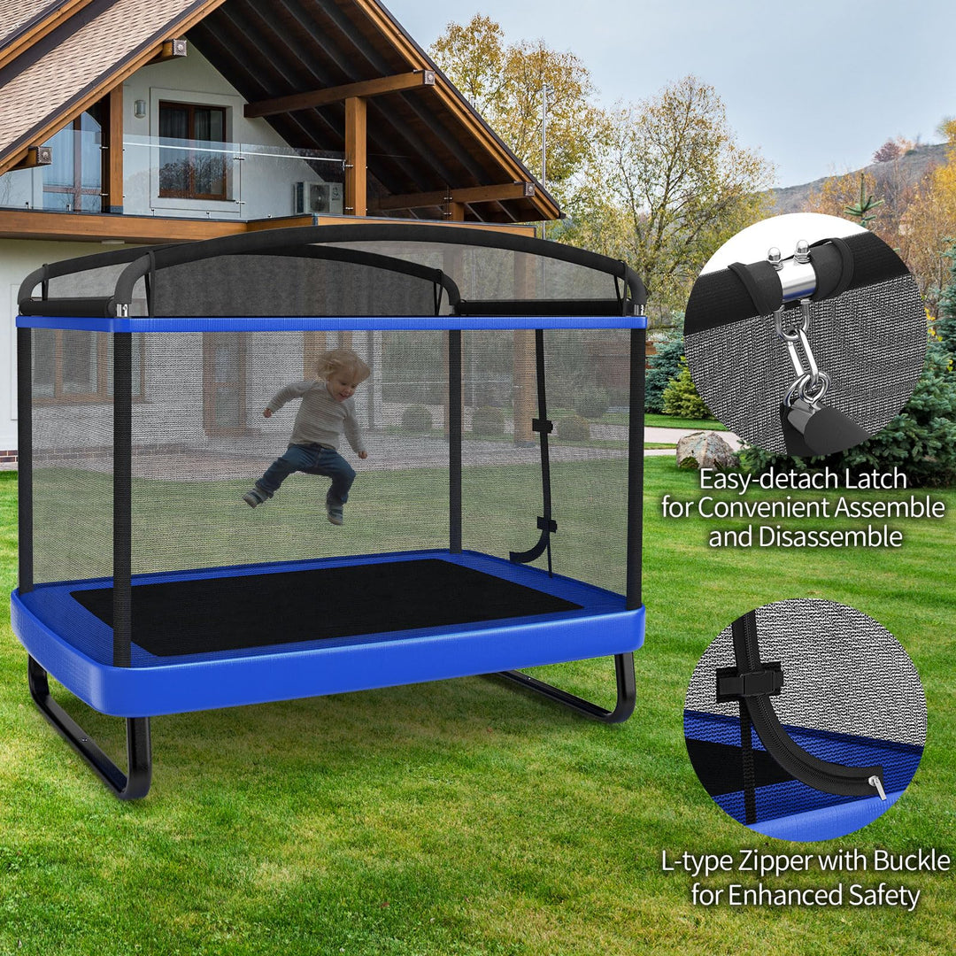 Giantex 6 FT Trampoline for Kids with Swing