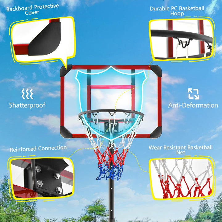 Giantex Portable Basketball Hoop