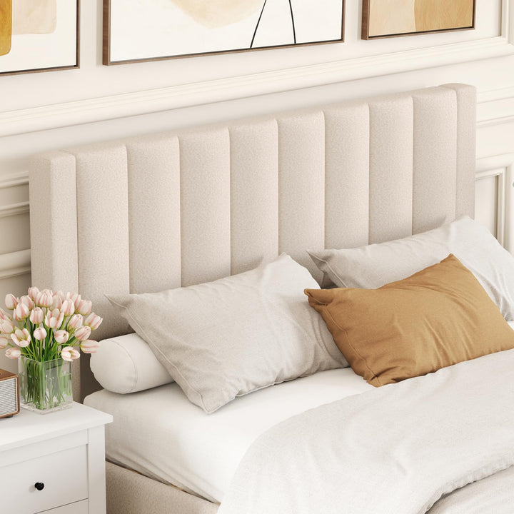 Giantex Queen Size Bed Frame with Storage Drawer