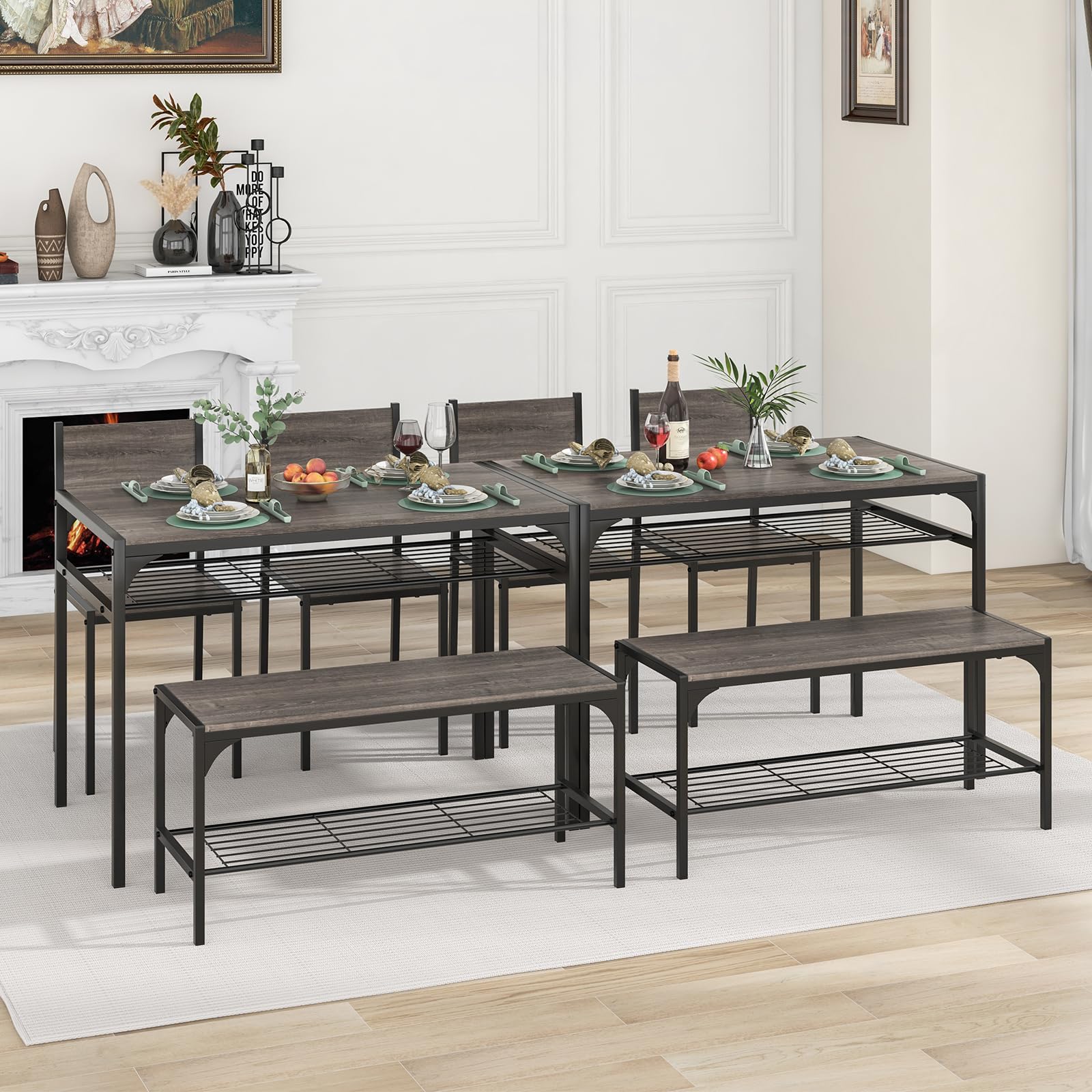 Giantex Dining Table Set for 4