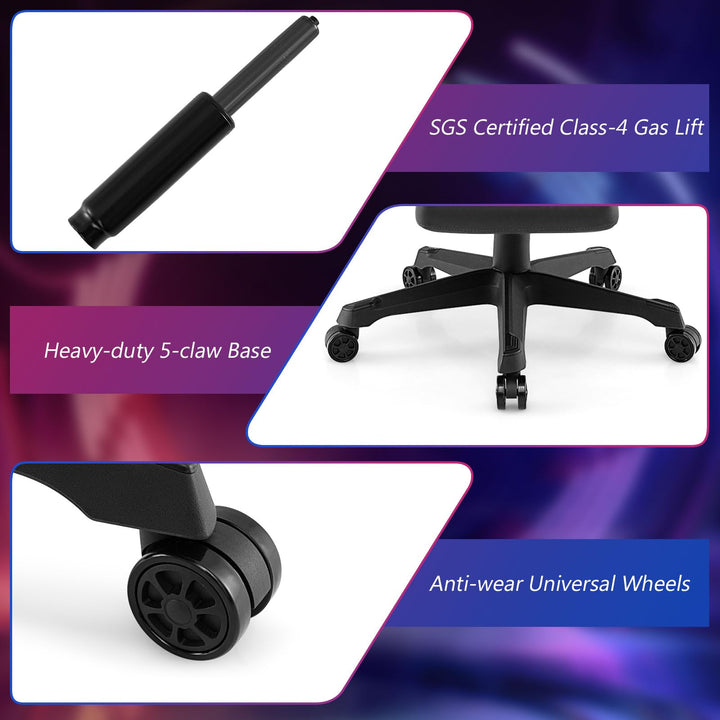 Giantex Gaming Chair High Back Video Game Chair with Footrest