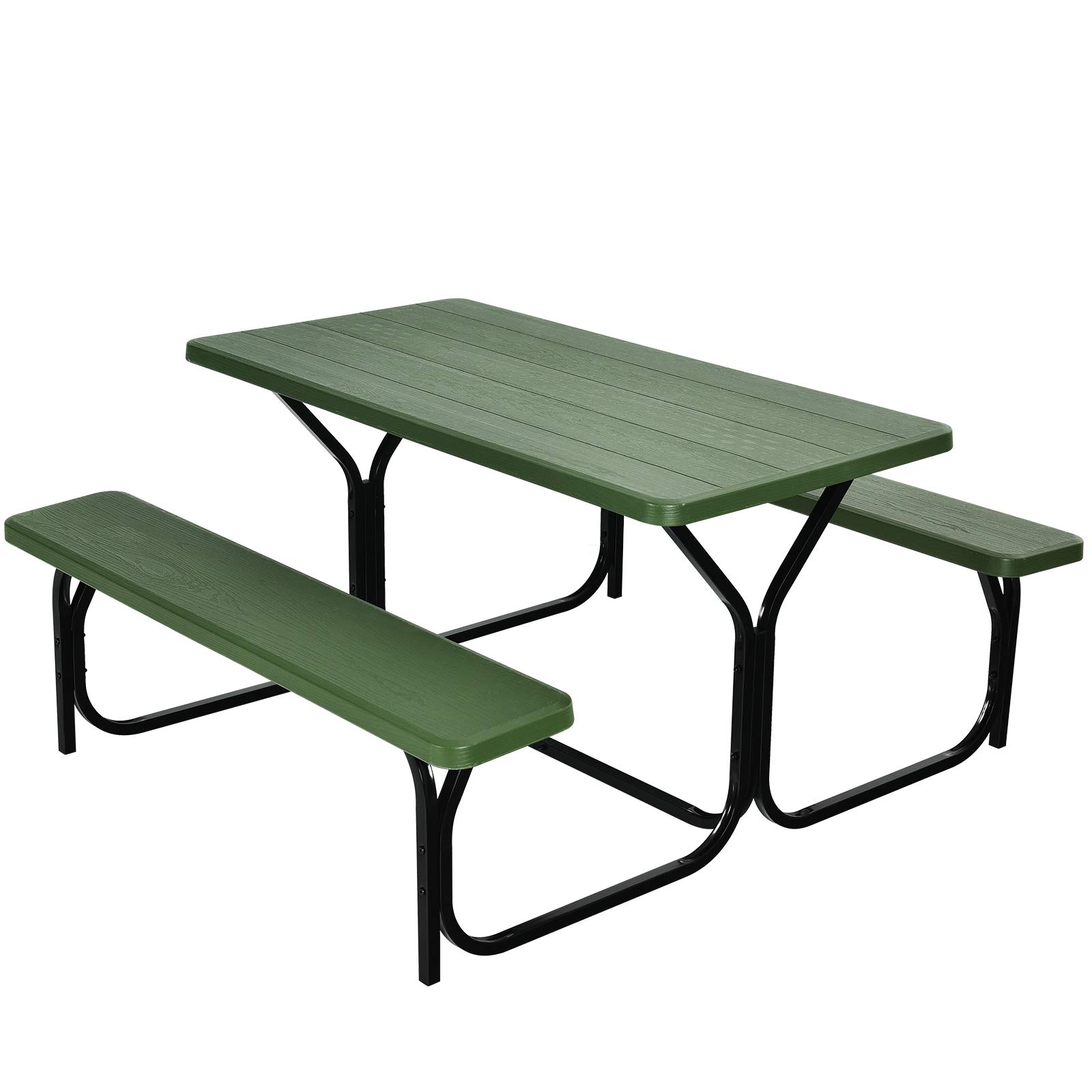 Giantex Picnic Table Bench Set for Outdoor Camping