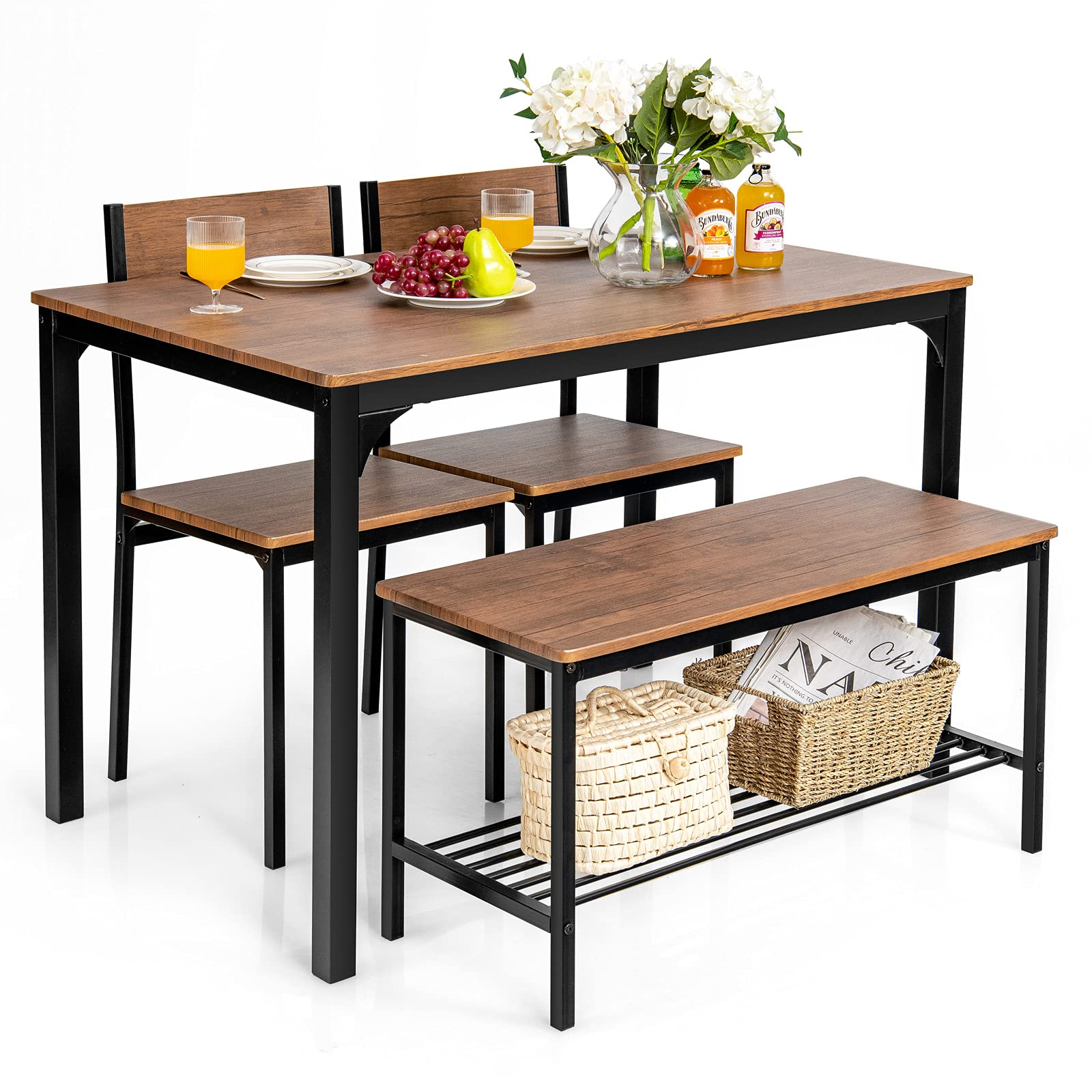 BIM objects - Free download! Giantex Dining Table Set with Bistro