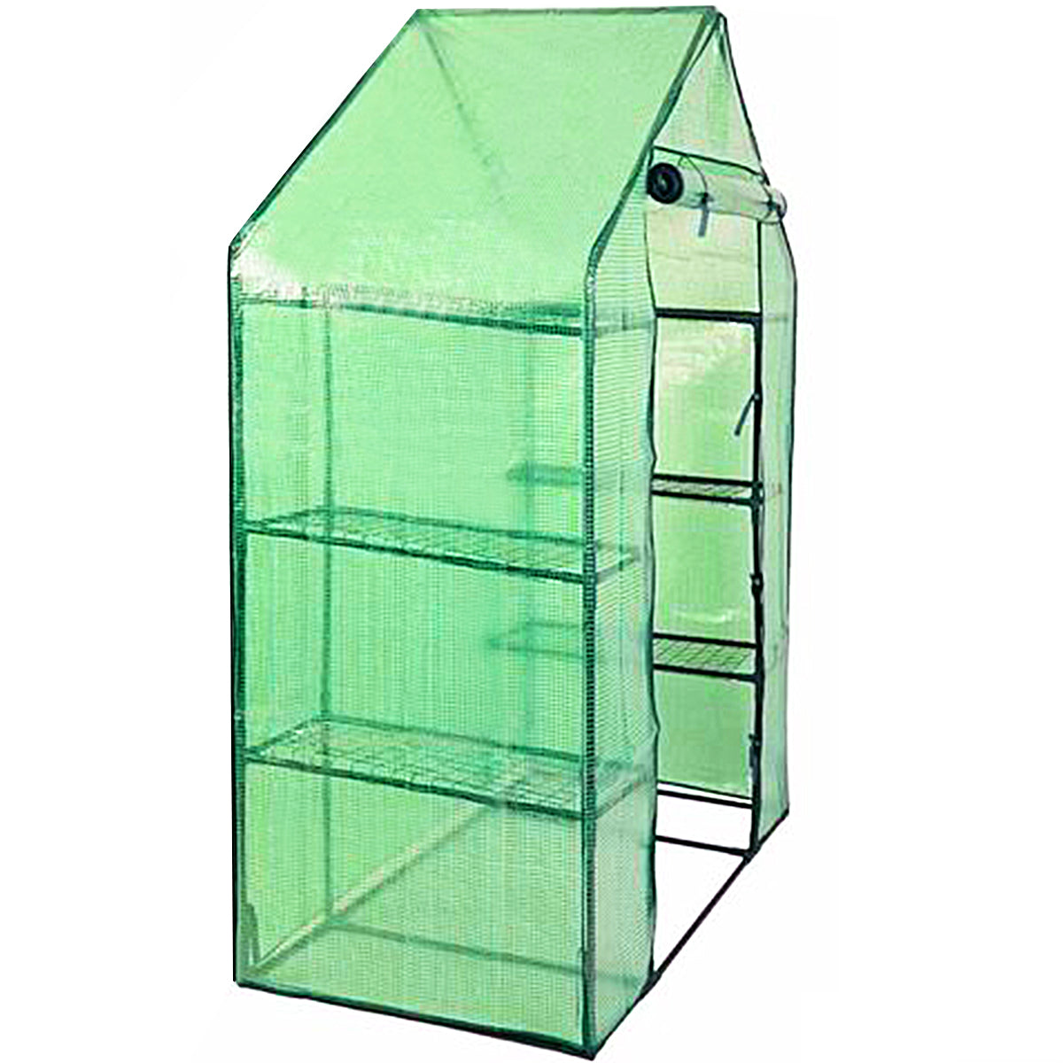 Greenhouse Outdoor Large Walk-in Plant Green house for Plants (Green)