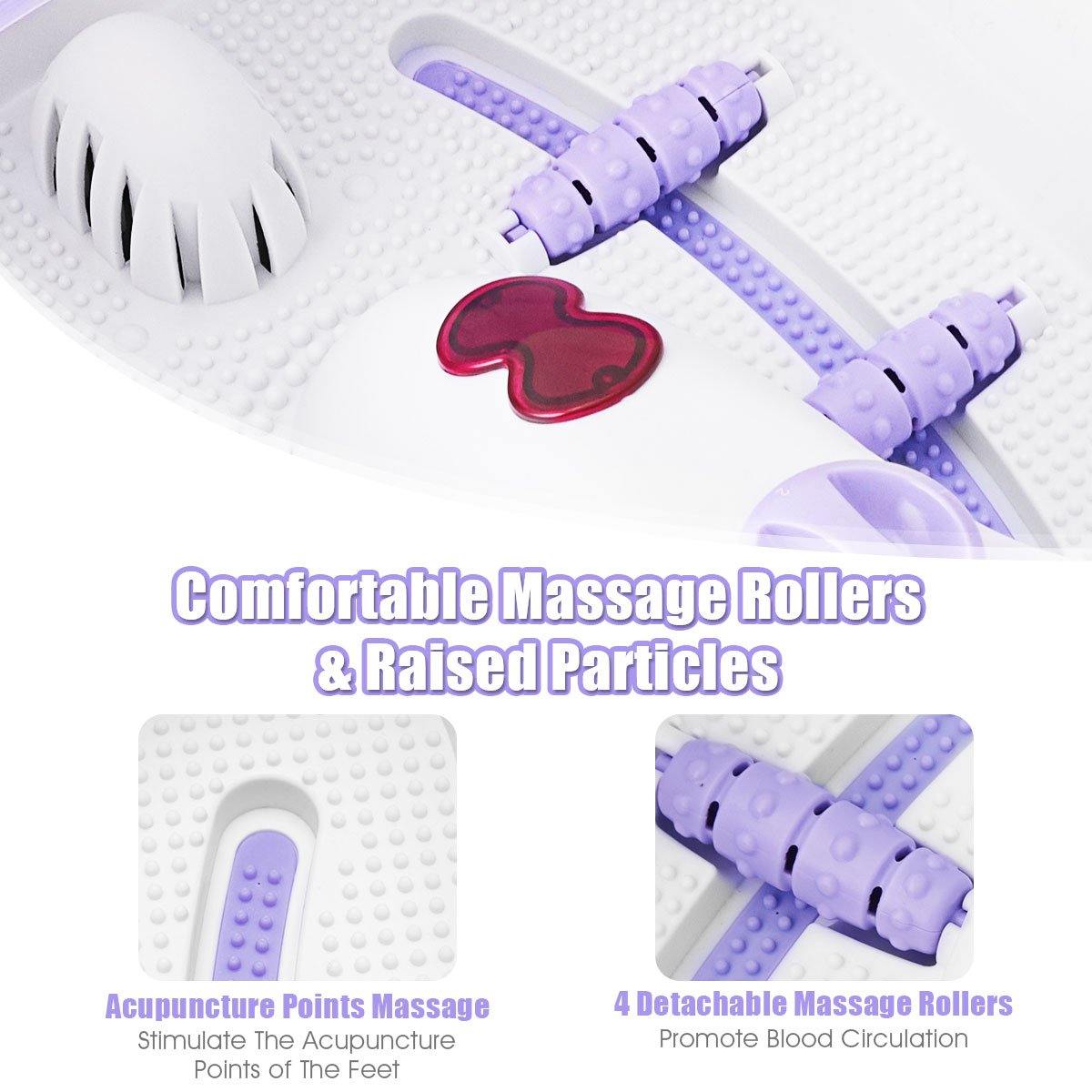 Giantex Foot Spa Bath Massager, Heated Foot Baths Machine - Giantexus