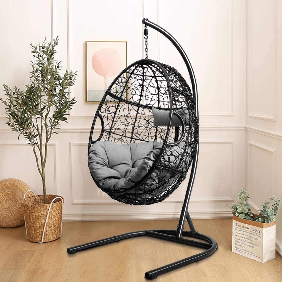 Hanging Egg Chair - Giantex