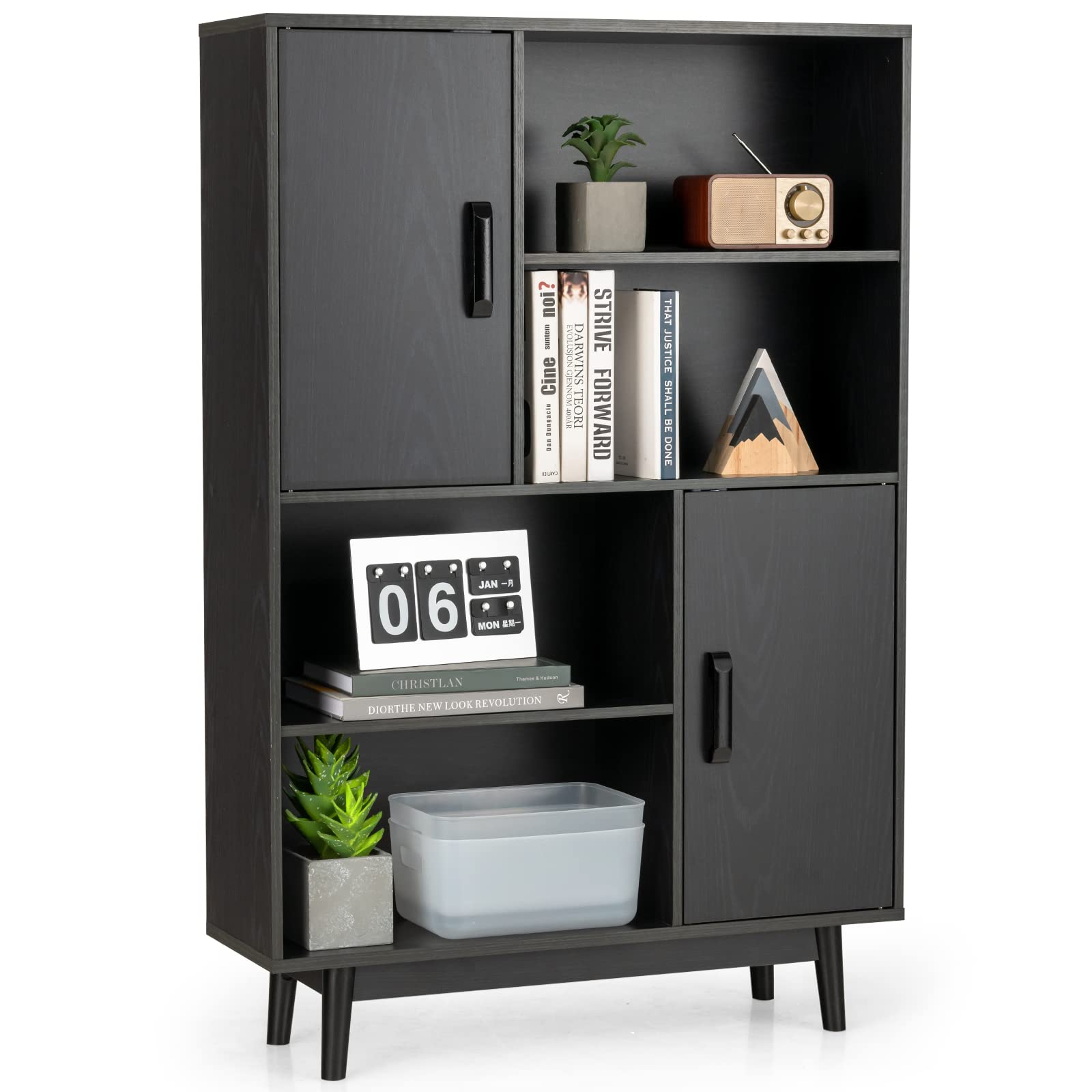 Storage Cabinet with Legs - Giantex