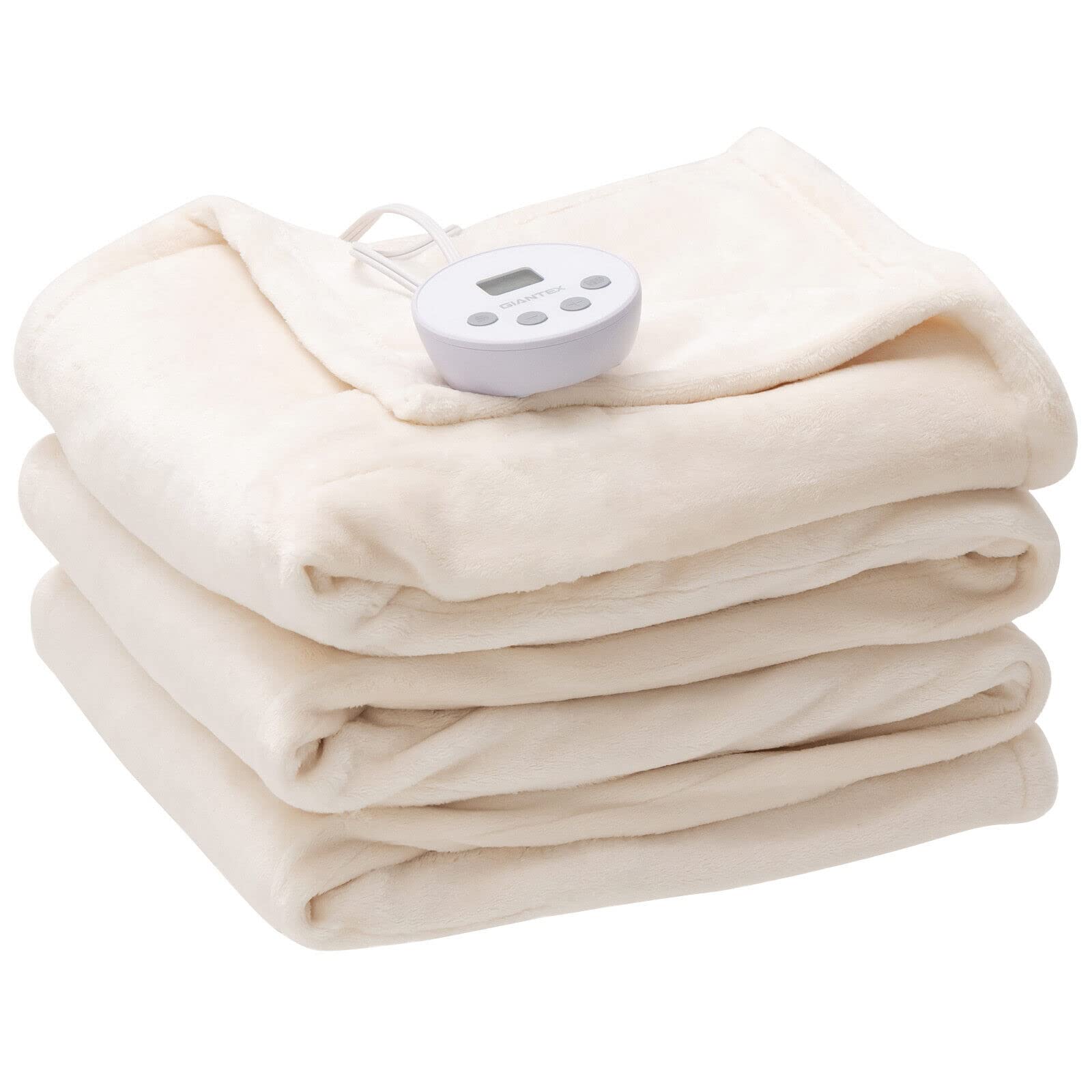 Giantex Electric Blanket Heated Throw Blanket