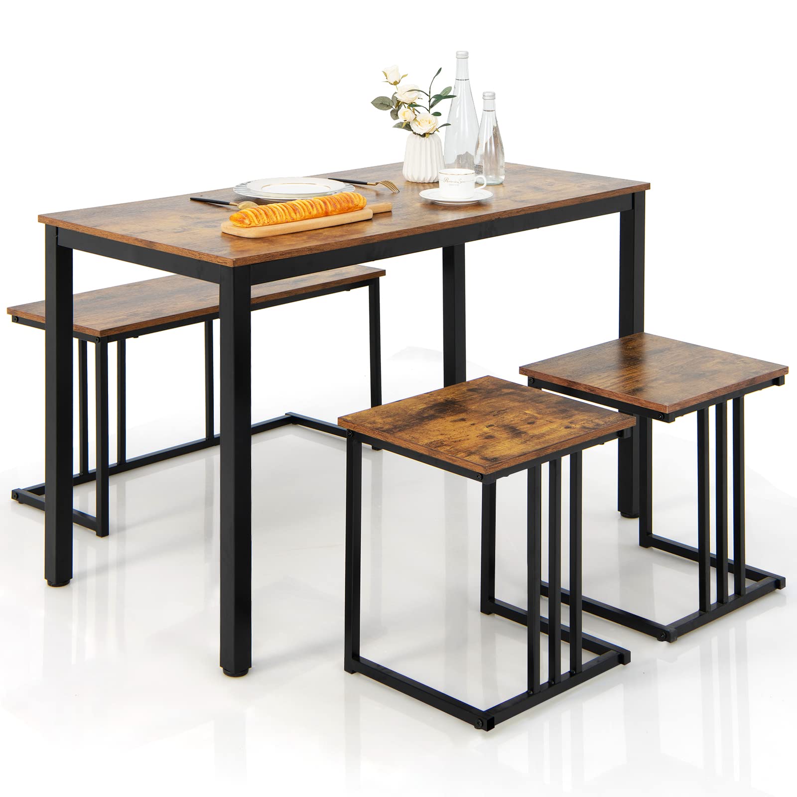 Dining Table Set for 4 - Giantex