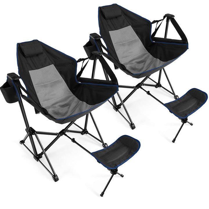 Giantex Outdoor Rocker Camping Chair - Rocking Chair