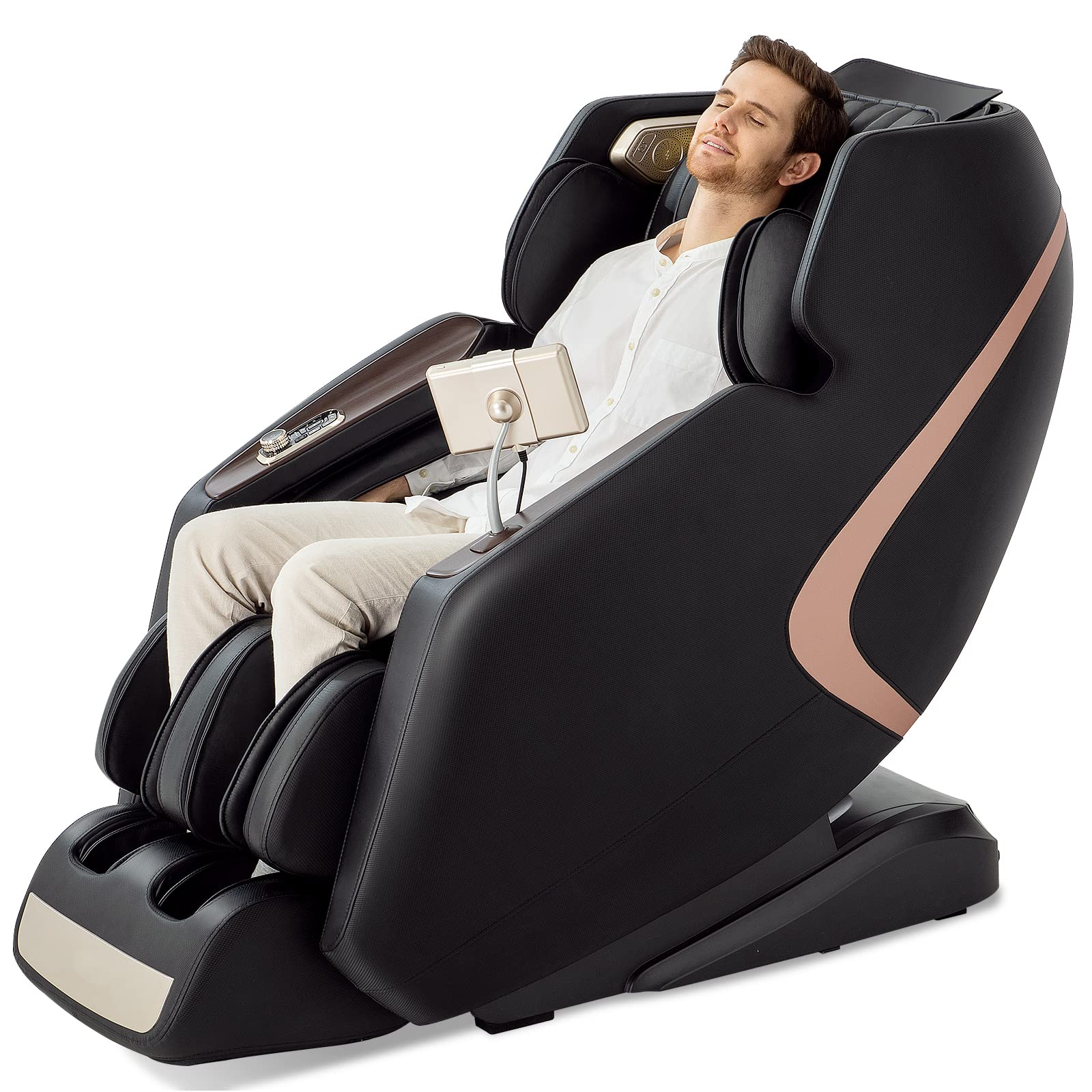 Giantex 3D Full Body Massage Chair, Zero-Gravity Massage Recliner Chair w/ 7'' Touch Screen & SL Track