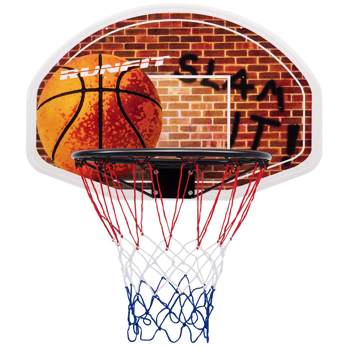 Giantex Basketball Hoop for Door, 29 X 20 Inch Hanging Basketball Board Family Games