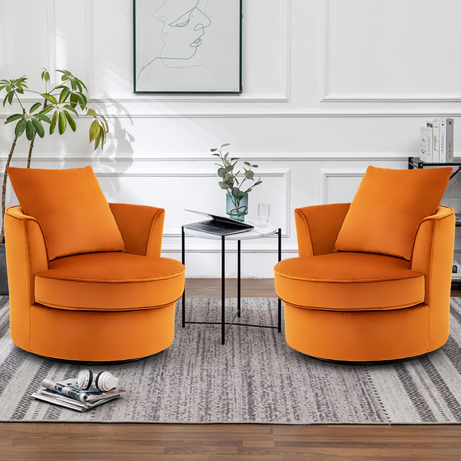 Giantex Swivel Chair for Living Room