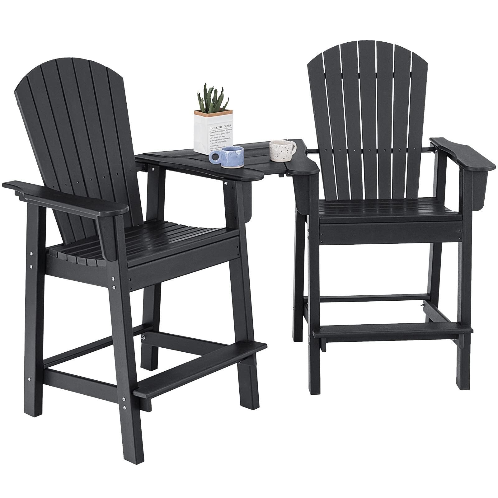 Giantex Tall Adirondack Chair Set