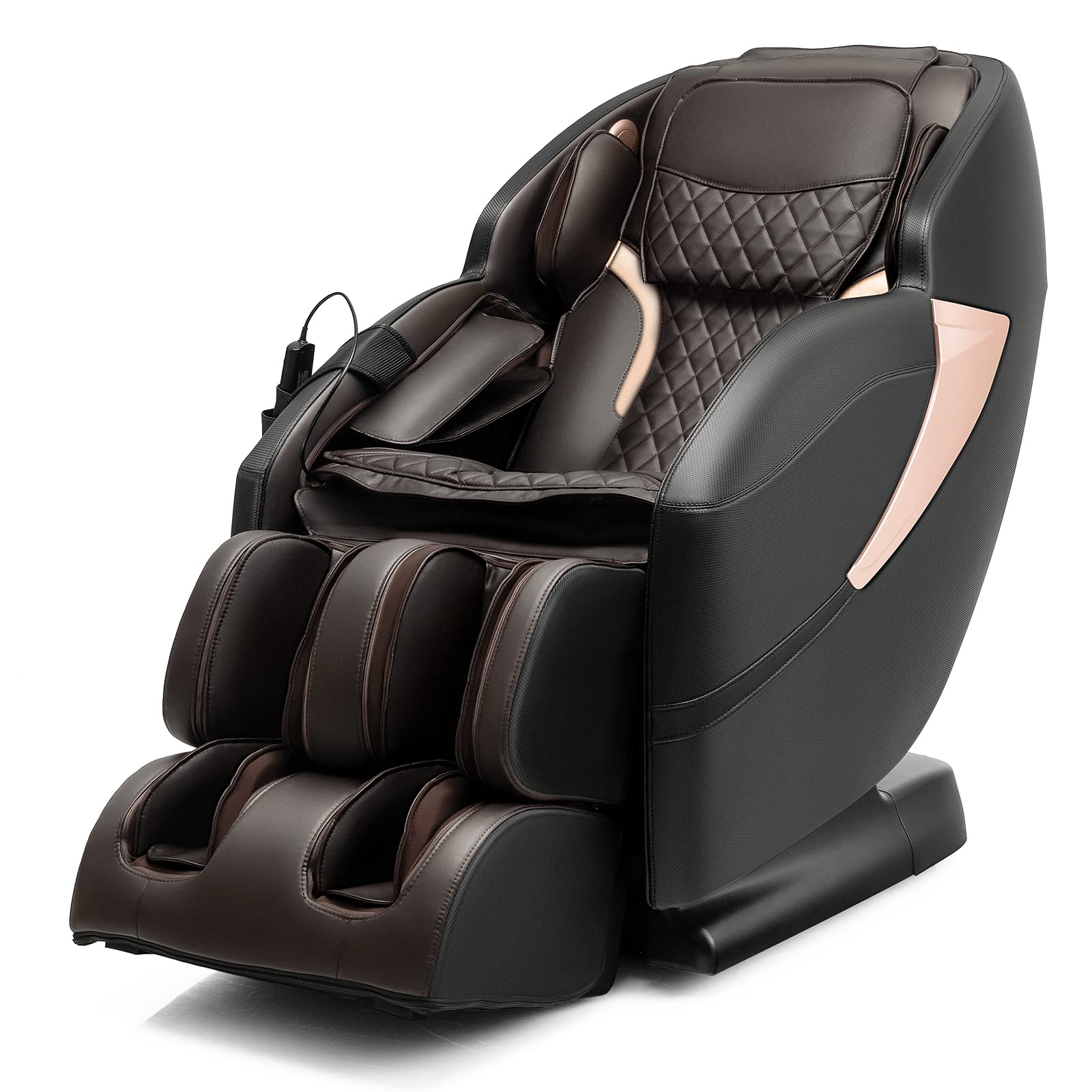 Giantex Massage Chair Full Body - Zero Gravity SL-Track Electric Massage Recliner with Voice Control, Blue-Tooth Speaker