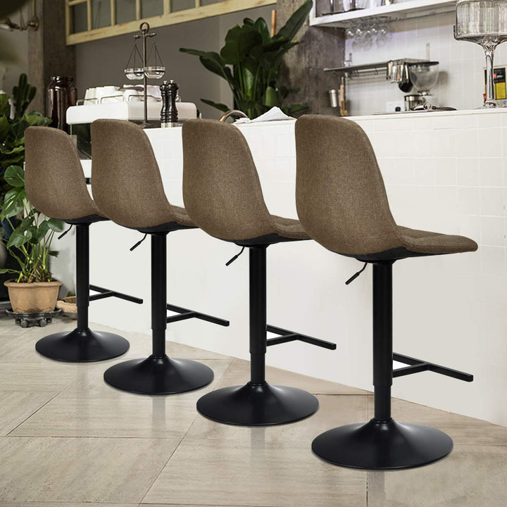Armless Counter Height Chairs for Kitchen Dining Living Bistro Pub