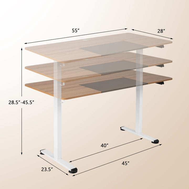 Giantex Electric Height Adjustable Standing Desk