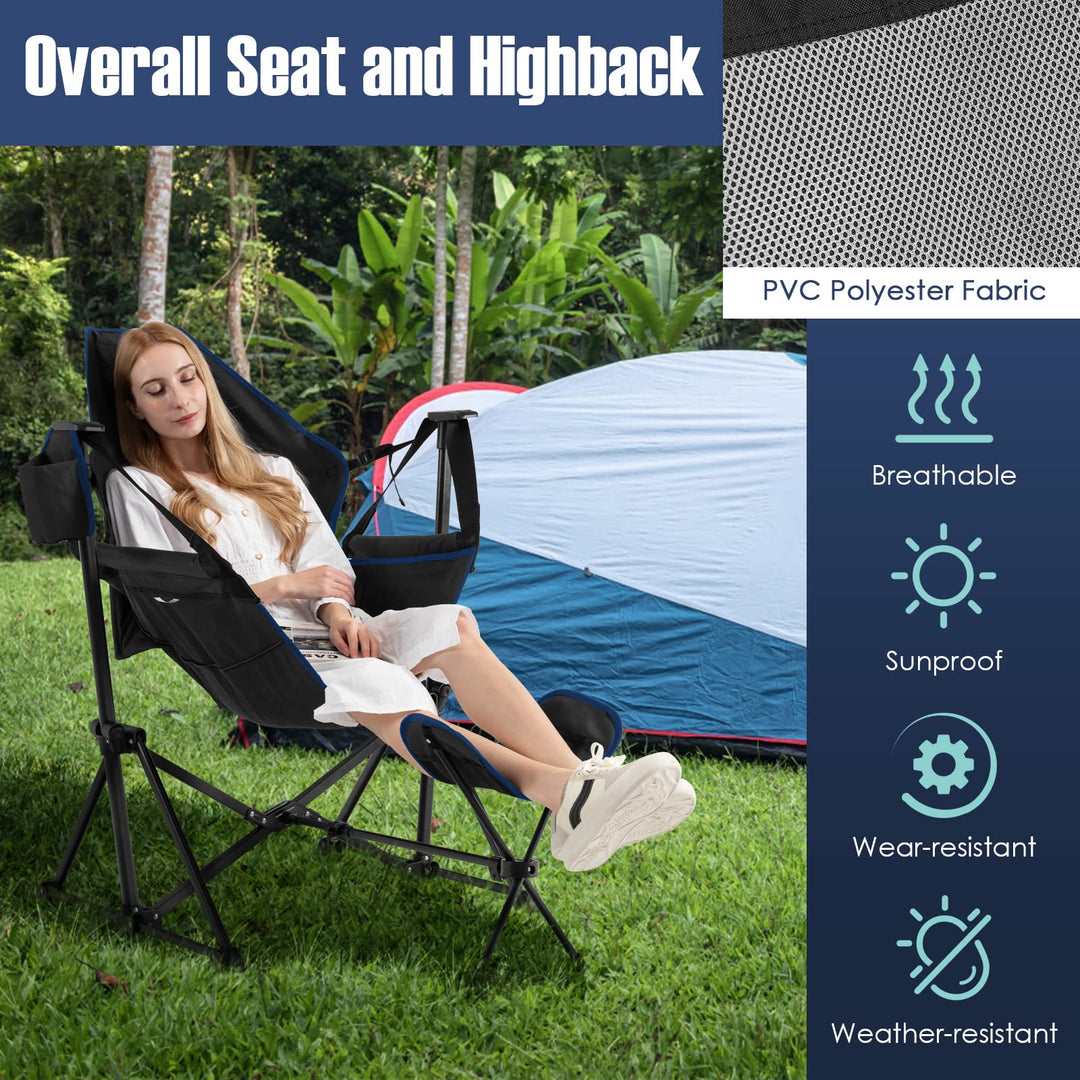 Giantex Outdoor Rocker Camping Chair - Rocking Chair