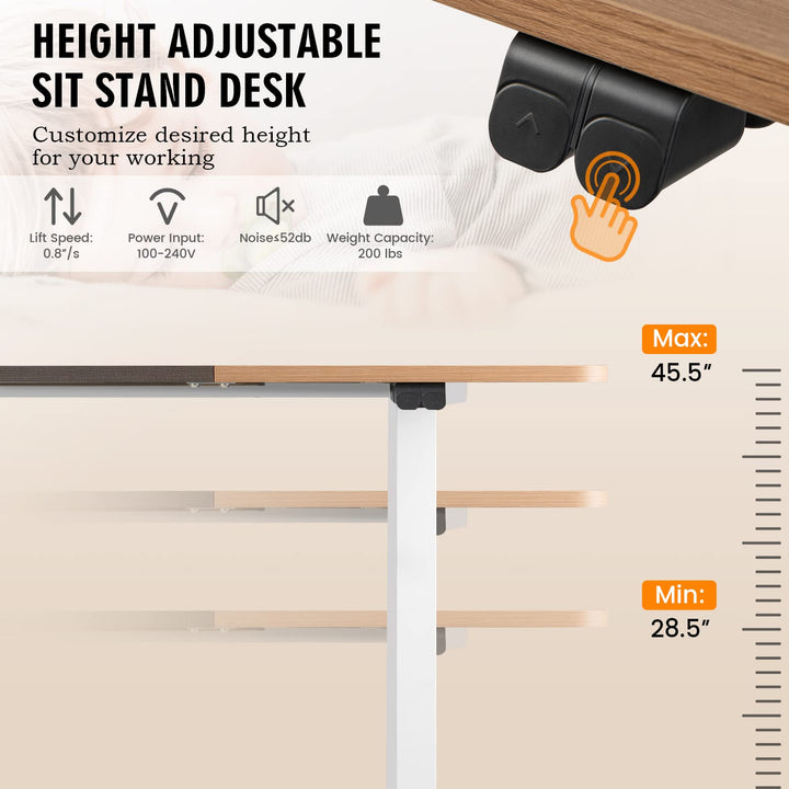 Giantex Electric Height Adjustable Standing Desk