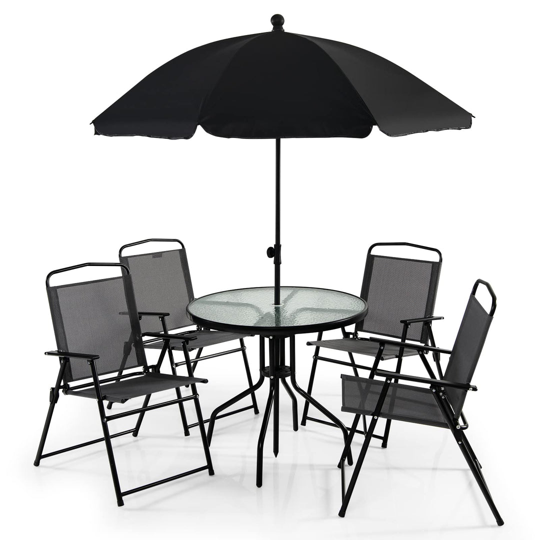 Giantex 6 Pieces Patio Dining Furniture Set