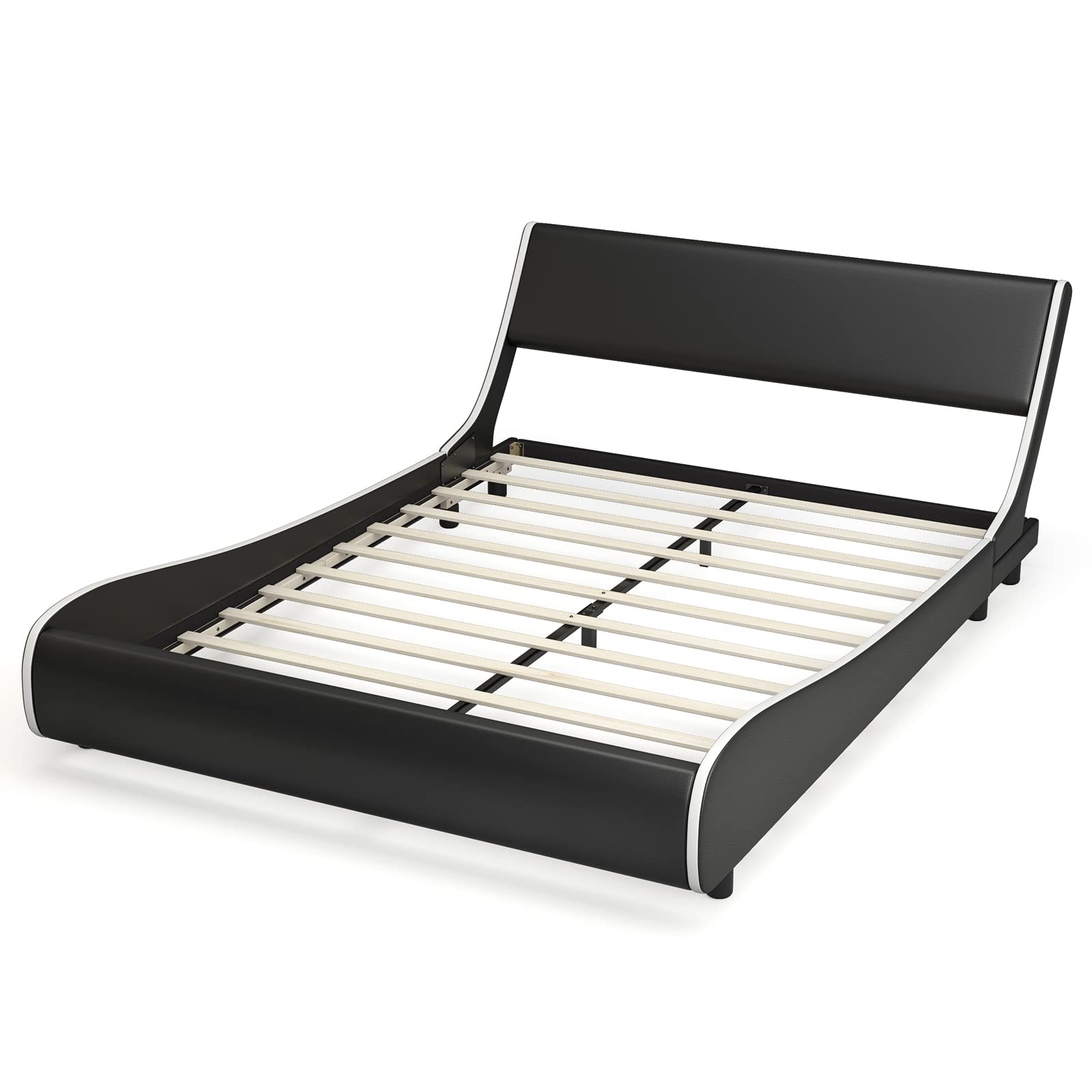 Upholstered Platform Bed Frame - Giantex