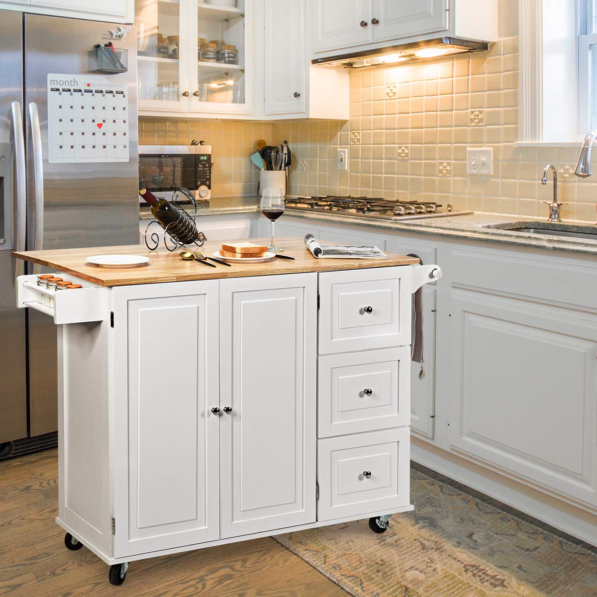 When Will You Need a Kitchen Island Cart?