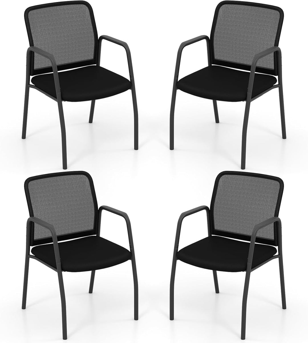 Giantex Office Guest Chair, Waiting Room Chairs with Mesh Back