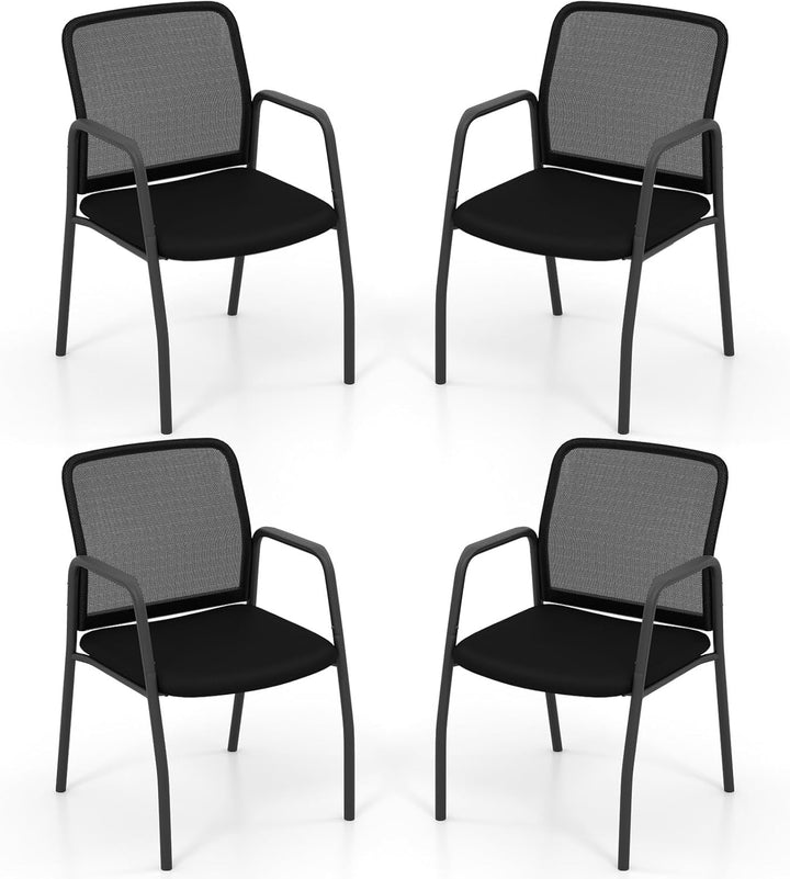 Giantex Office Guest Chair, Waiting Room Chairs with Mesh Back