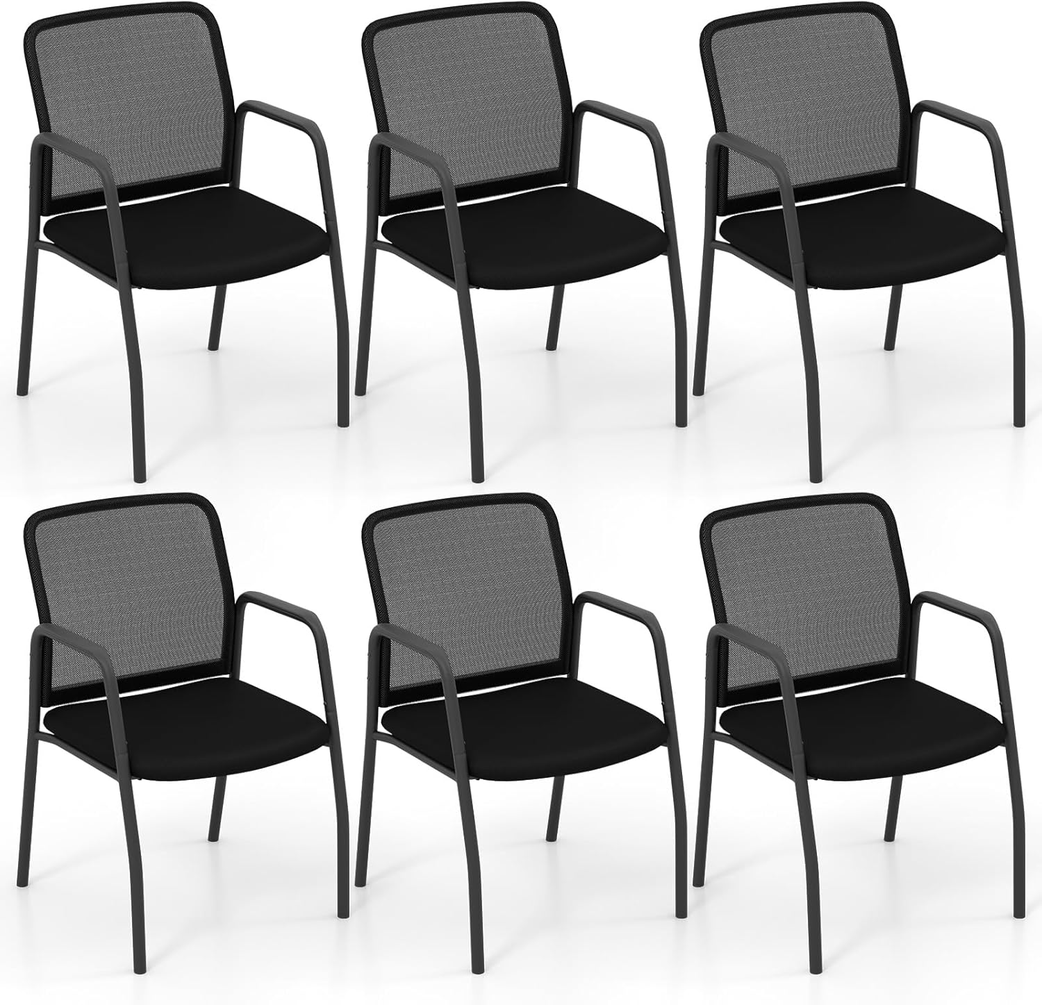 Giantex Office Guest Chair, Waiting Room Chairs with Mesh Back