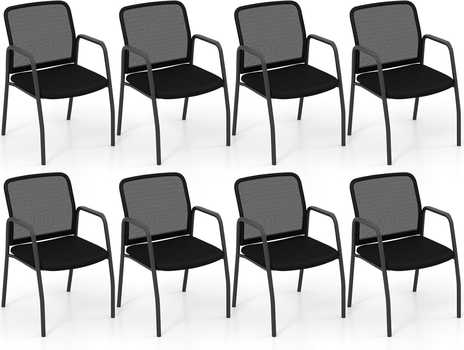 Giantex Office Guest Chair, Waiting Room Chairs with Mesh Back