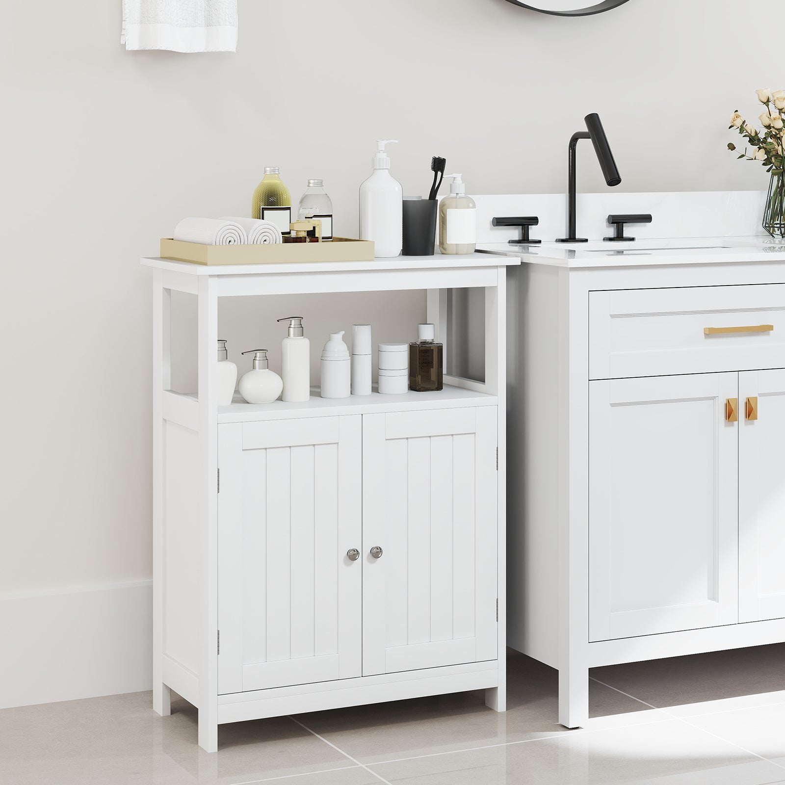 Giantex Bathroom Storage Cabinet