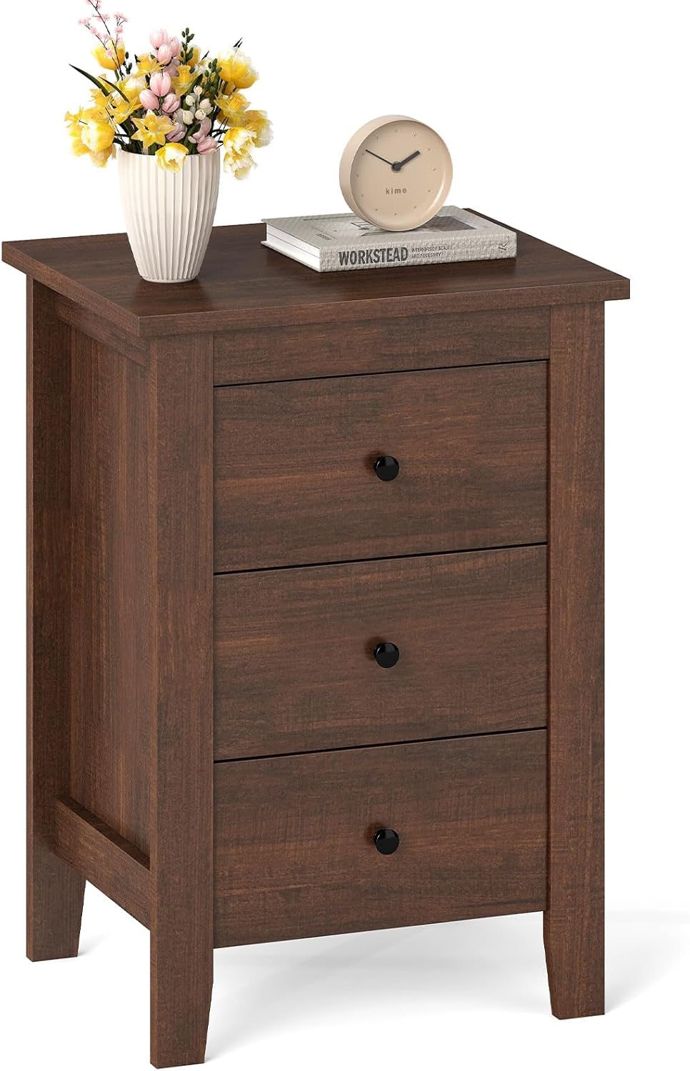 Giantex Suitable for Bedroom Bedsides Table Accent Table End Table