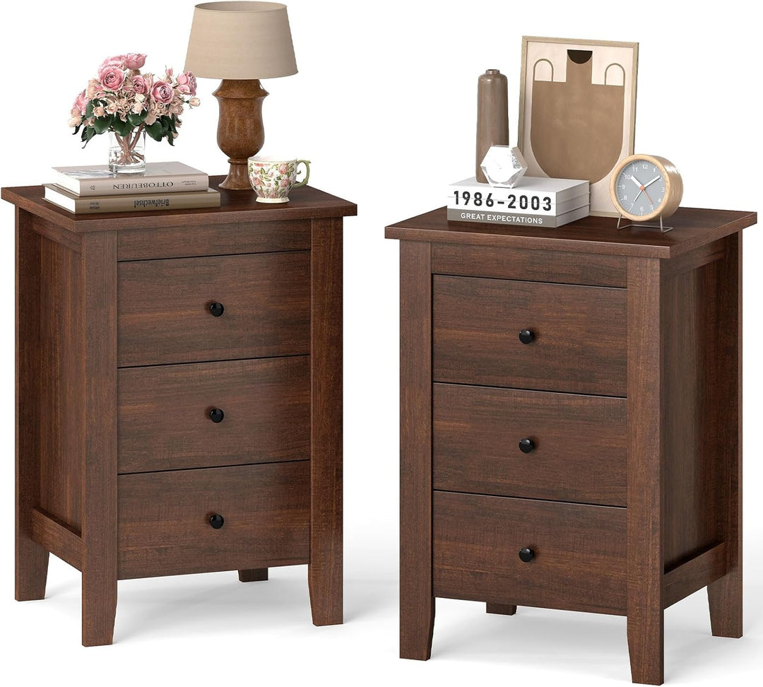 Giantex Suitable for Bedroom Bedsides Table Accent Table End Table