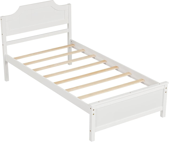 Giantex Queen/Twin/King/Full Size Wooden Bed Frame with Headboard